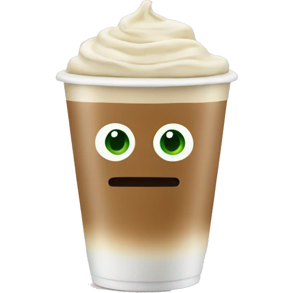 macha latte emoji