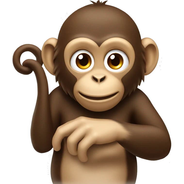 monkey ringing playing symbols emoji