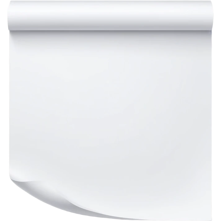 sheet of paper emoji