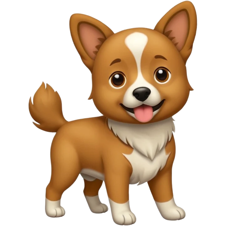 Erstelle ein hund der tanzt  emoji