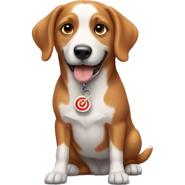 Target dog emoji