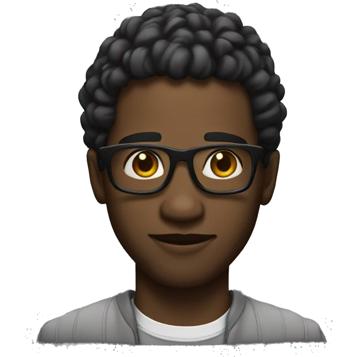 cool black guy emoji