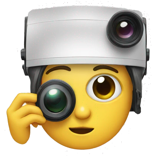 blind camera emoji