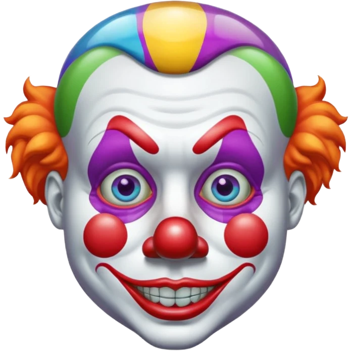 clown glass emoji