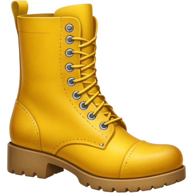 yellow boots emoji