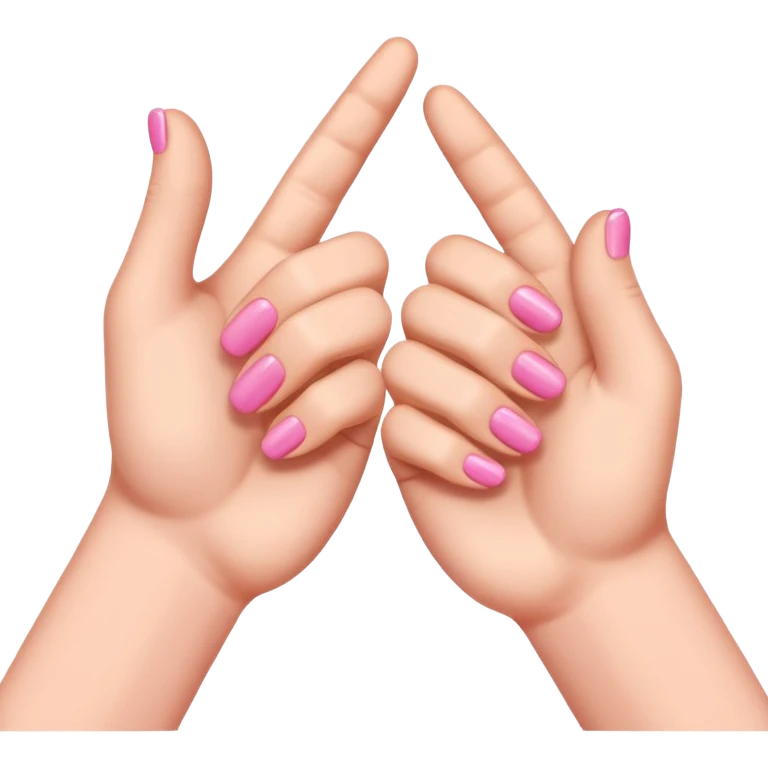 Pinky promise emoji