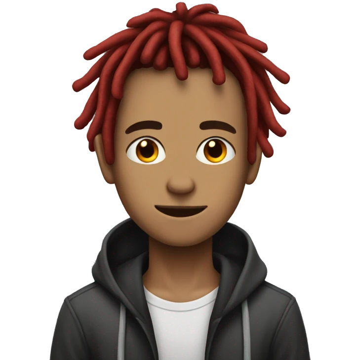 Slender Young man with some red dreads emoji