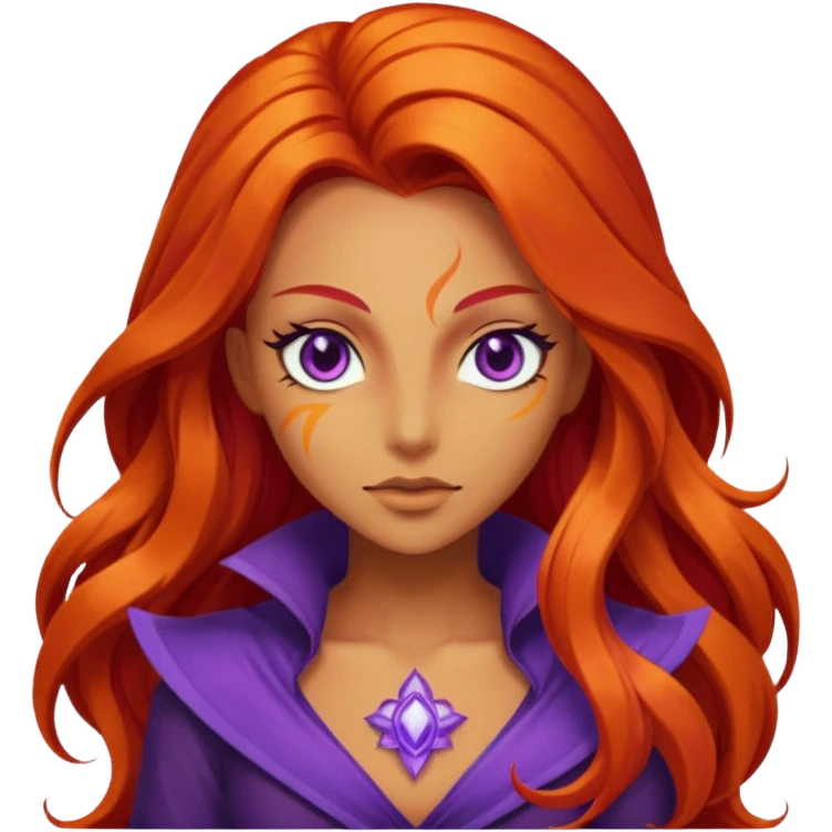 Starfire from DC emoji