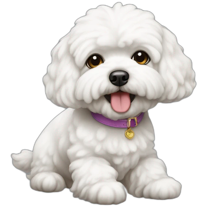 Bichon maltais emoji