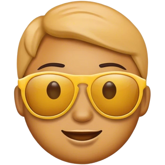 Emoji with sunglasses emoji