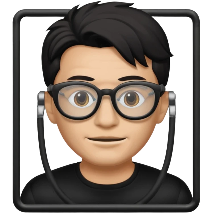 man with mask and eyeglasses emoji
