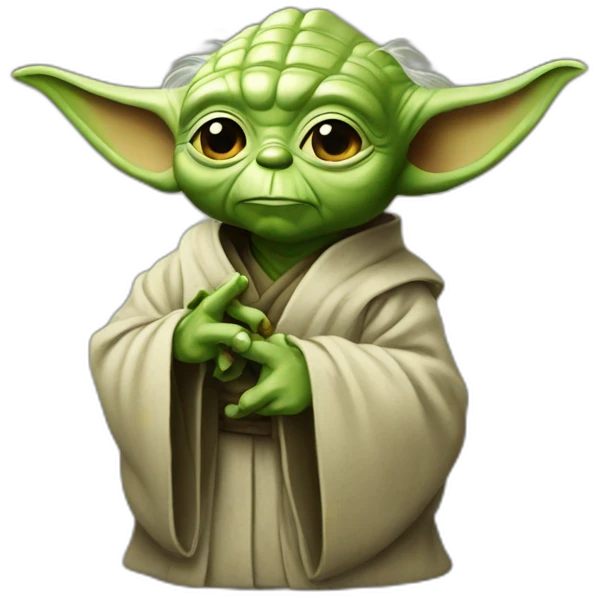 Yoda take a tower emoji