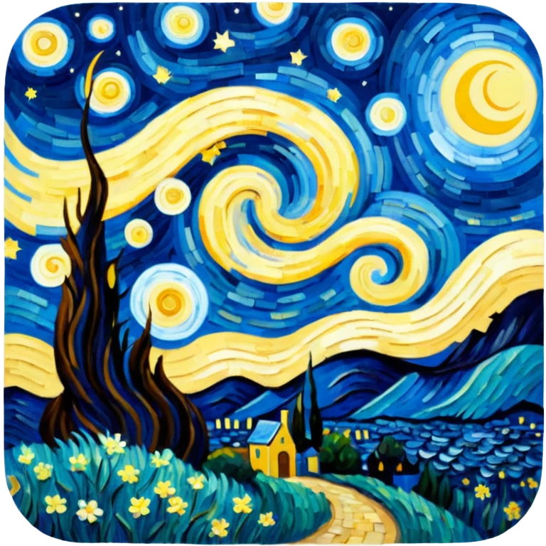  starry night emoji