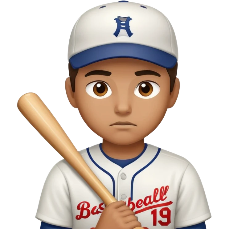 Baseball player emoji