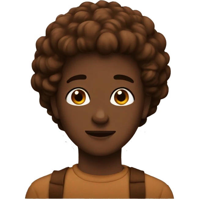 Brown aesthetic  emoji