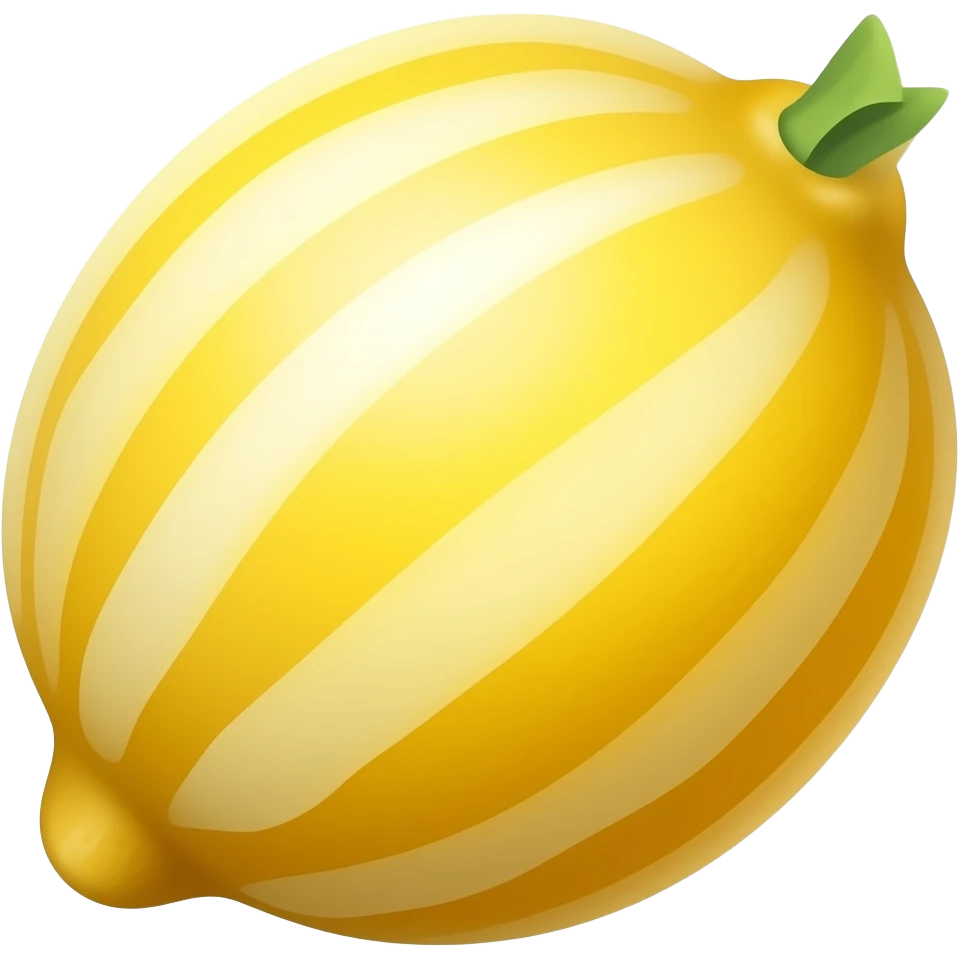 lemon ice cream emoji