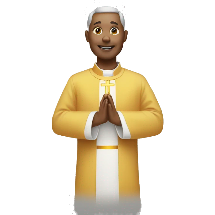 priest blessing emoji