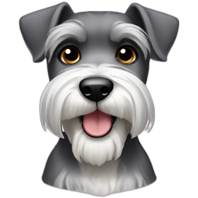 Mini schnauzer emoji