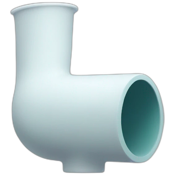 a big white water pipe emoji