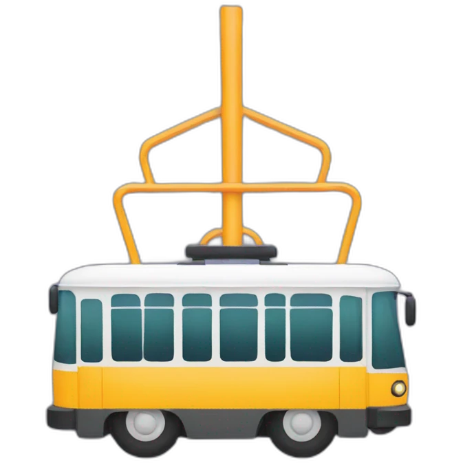 Trolleybus logo emoji