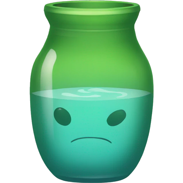 vaso con agua emoji