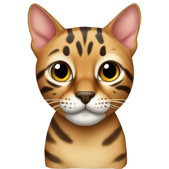 Bengal cat emoji