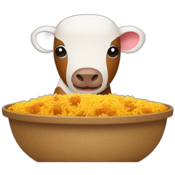 Mutton biryani emoji