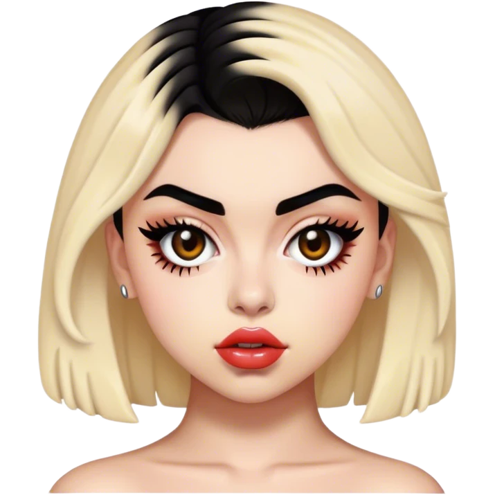 Charli’s Xcx nose emoji