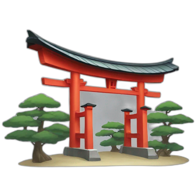 Shinto-shrine torii emoji