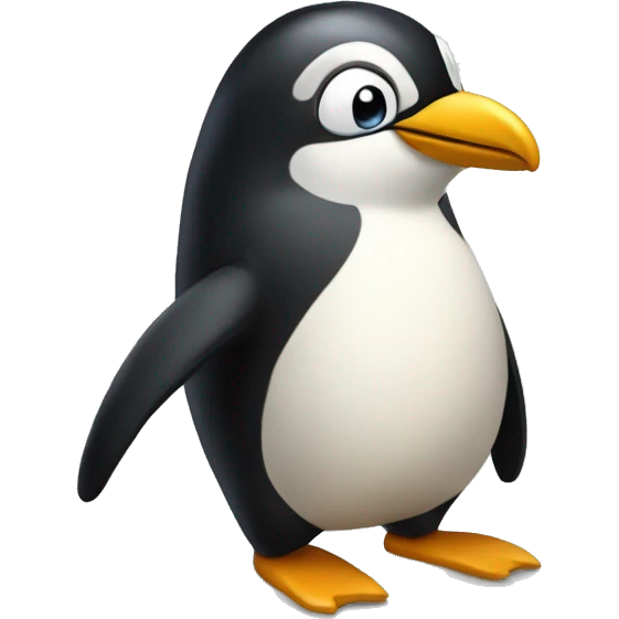 Penguen ve süperkahraman emoji