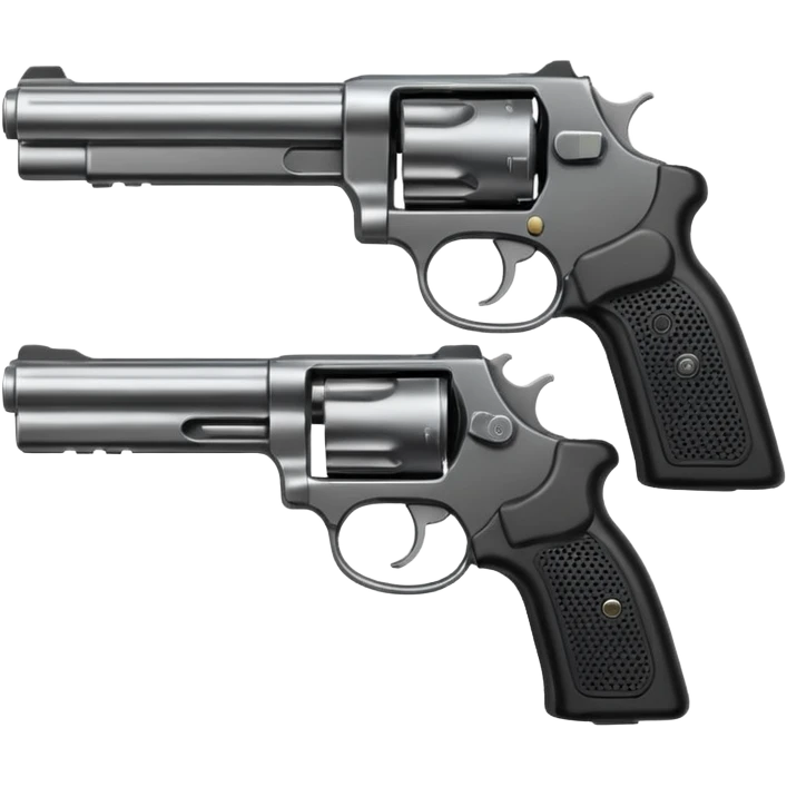 3 guns emoji