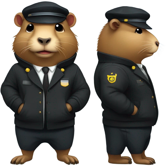 capybara bouncer emoji
