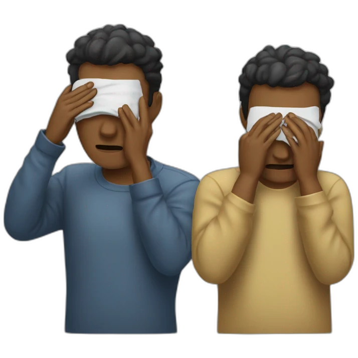 triple facepalm emoji