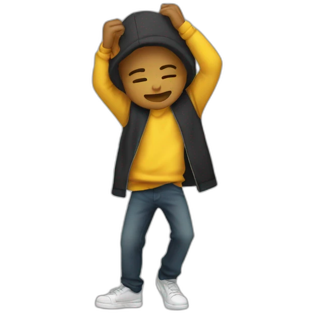 Garçon dab emoji