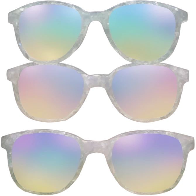 opal Crystal gemstone sunglasses emoji