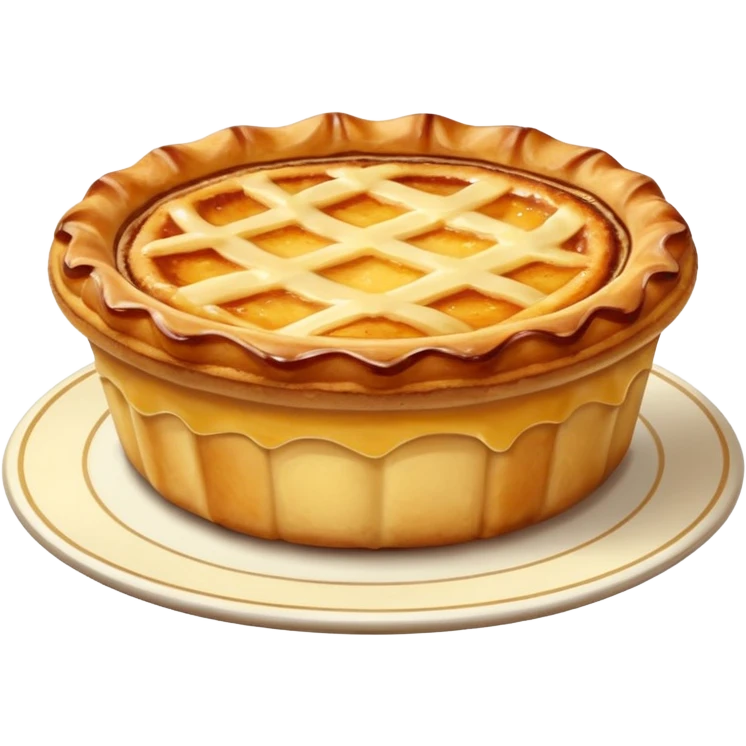 Pastel de nata emoji
