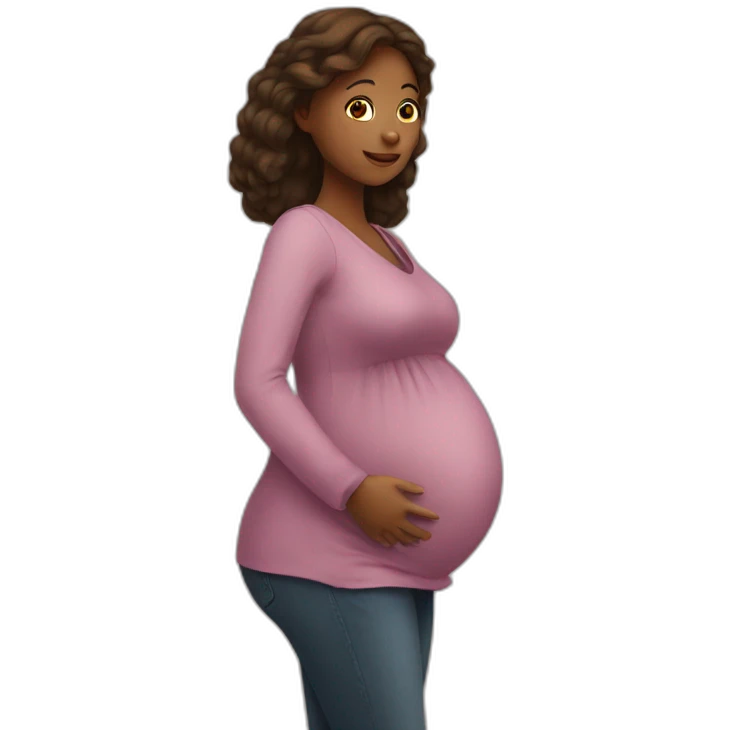 Pregnant emoji