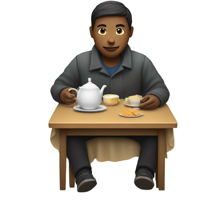 Drinking tea emoji