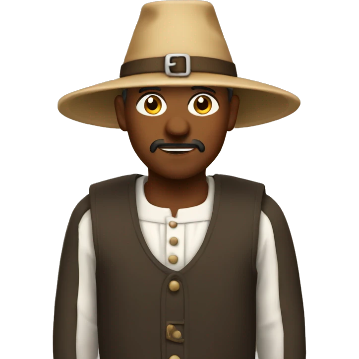 Thanksgiving pilgrim emoji