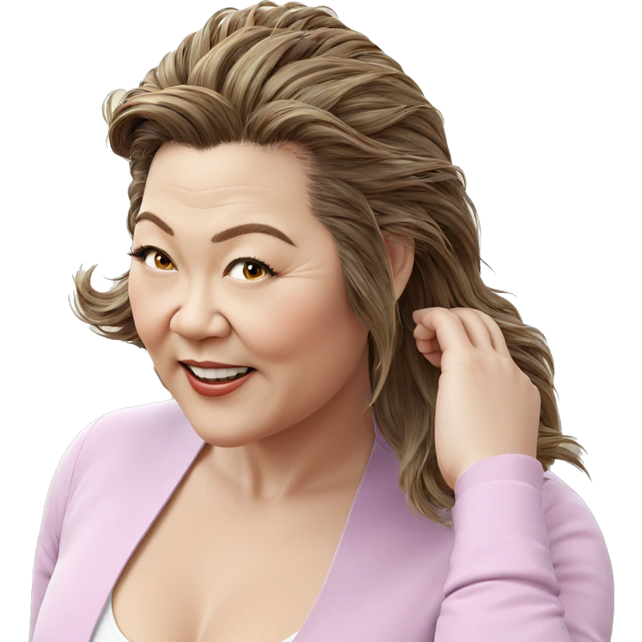 realistic portrait of girl emoji