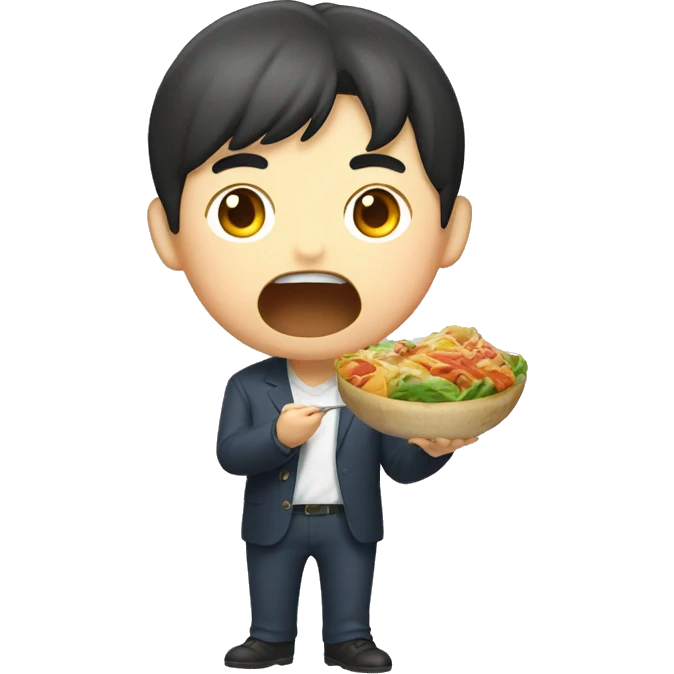 Sung jin-woo eat  emoji