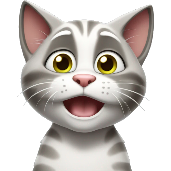 Talking Tom Cat emoji