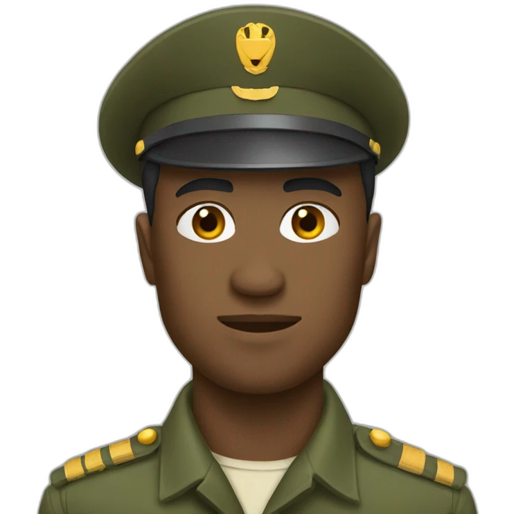 Militaire  chad emoji