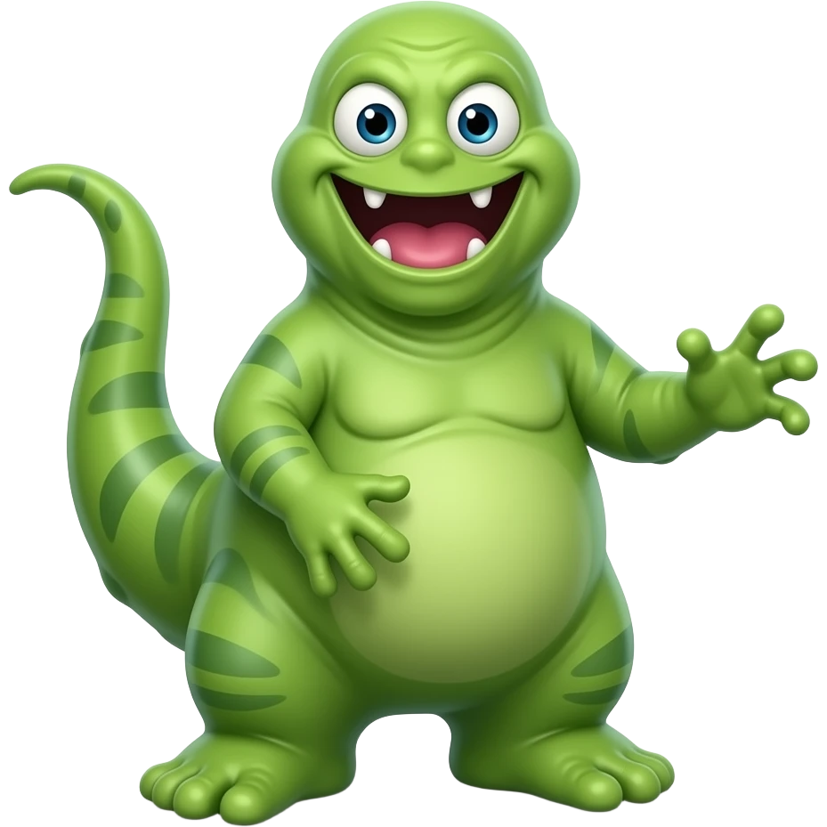 ghostbuster slimer emoji