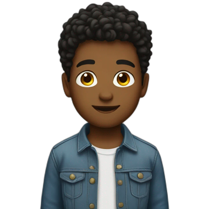 bold kid emoji