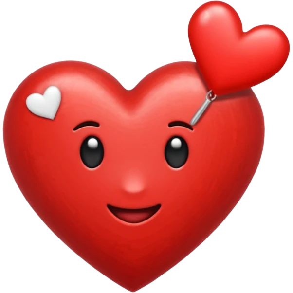 Emoji con el corazón flechado emoji