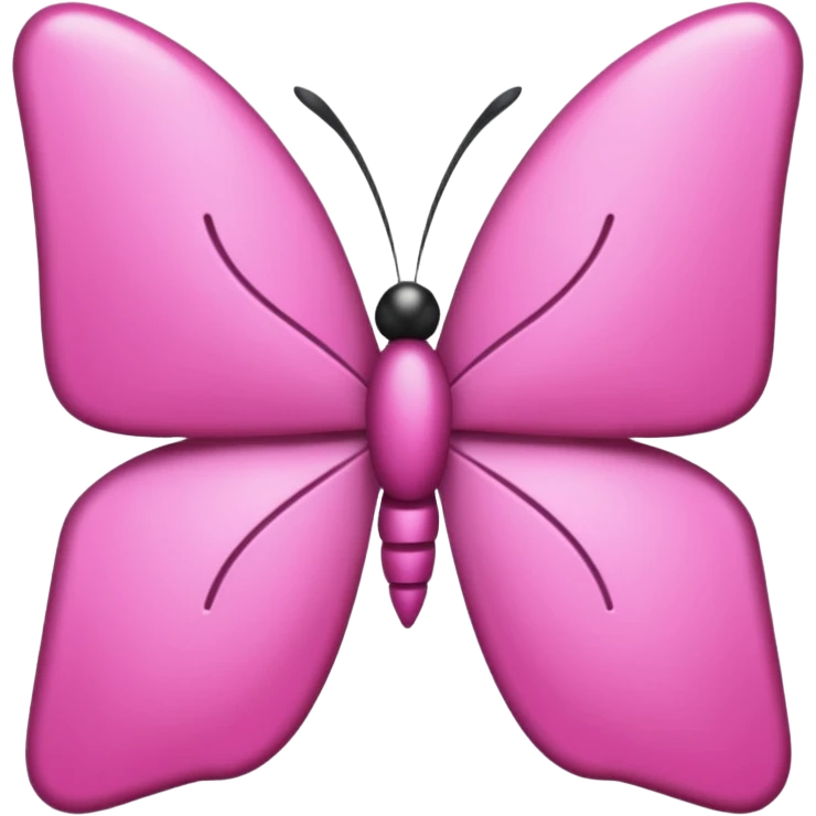 Noeud papillon rose emoji