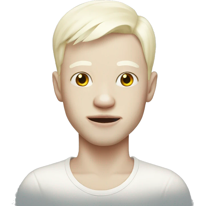 Albino emoji