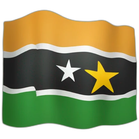 drapeau de l'afrique du sud emoji