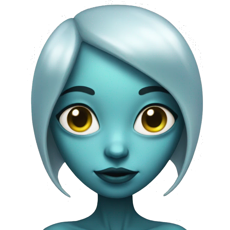 alien girl emoji